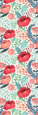 Fabric roller blind for window Poppy