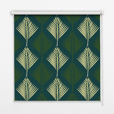 Blackout roller blind for window Plants