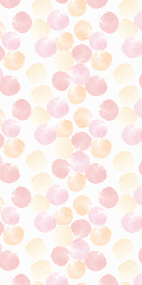 Fabric roller blind for window Colorful spots