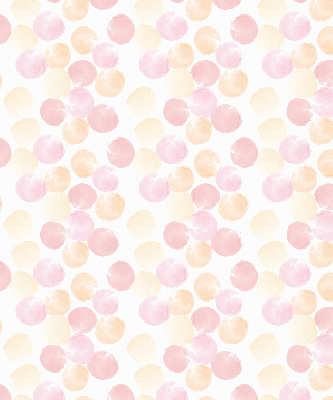 Fabric roller blind for window Colorful spots