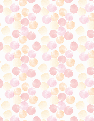 Fabric roller blind for window Colorful spots