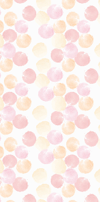 Fabric roller blind for window Colorful spots