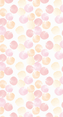 Fabric roller blind for window Colorful spots