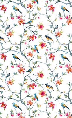 Blackout roller blind Birds on the twigs