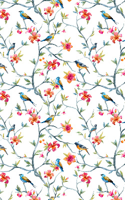 Blackout roller blind Birds on the twigs