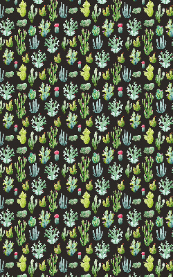 Fabric roller blind for window Cacti