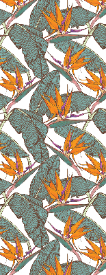Blackout roller blind Green leaves