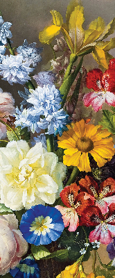 Blackout roller blind A bouquet of flowers