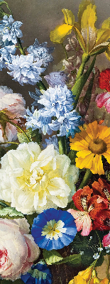 Blackout roller blind A bouquet of flowers