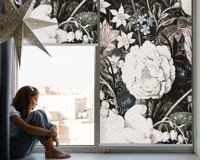 Blackout roller blind for windows