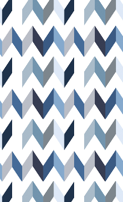 Blackout roller blind Blue herringbone