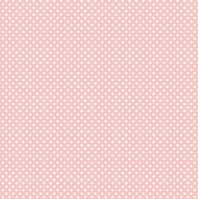 Fabric roller blind for window White dots