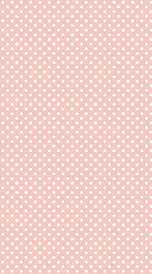 Fabric roller blind for window White dots