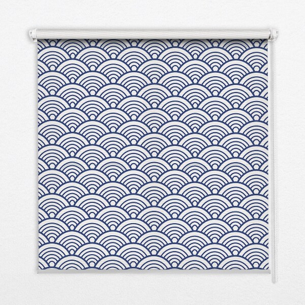 Blackout roller blind Semicircle