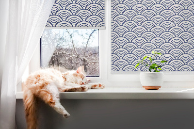 Blackout roller blind Semicircle