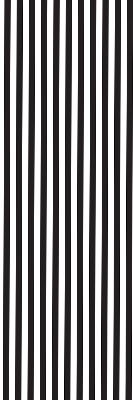Blackout roller blind for window Black and white stripes