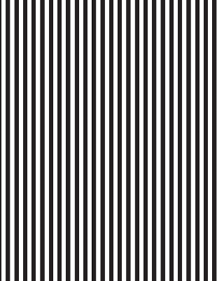 Blackout roller blind for window Black and white stripes