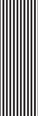Blackout roller blind for window Black and white stripes