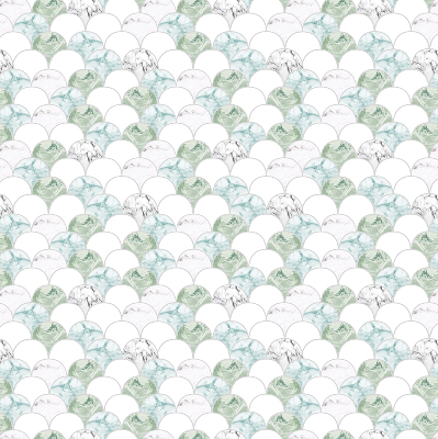 Blackout roller blind Semicircle