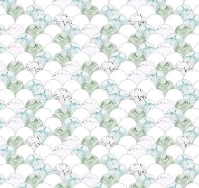 Blackout roller blind Semicircle