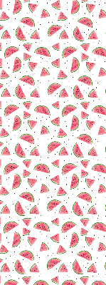 Fabric roller blind for window Watermelons