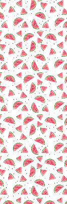 Fabric roller blind for window Watermelons