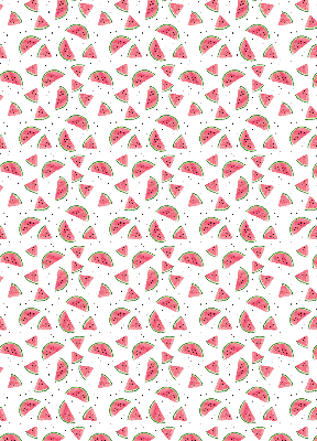 Fabric roller blind for window Watermelons