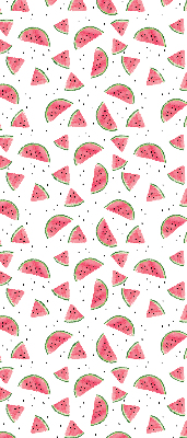 Fabric roller blind for window Watermelons