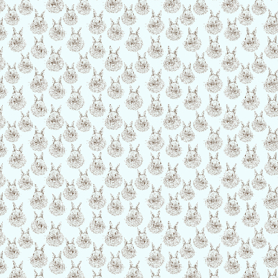 Blackout roller blind for window Rabbits
