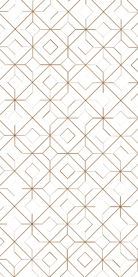 Fabric roller blind for window Brown pattern