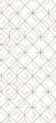 Fabric roller blind for window Brown pattern