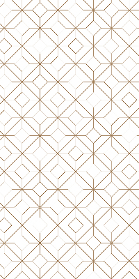 Fabric roller blind for window Brown pattern
