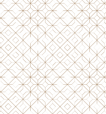 Fabric roller blind for window Brown pattern