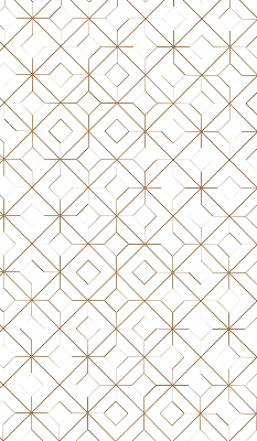 Fabric roller blind for window Brown pattern