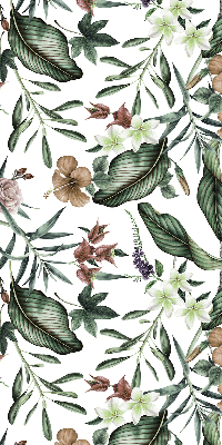 Blackout roller blind for window Exotic nature