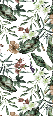 Blackout roller blind for window Exotic nature