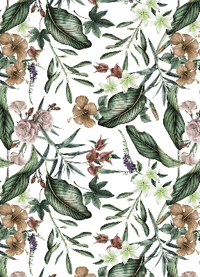 Blackout roller blind for window Exotic nature