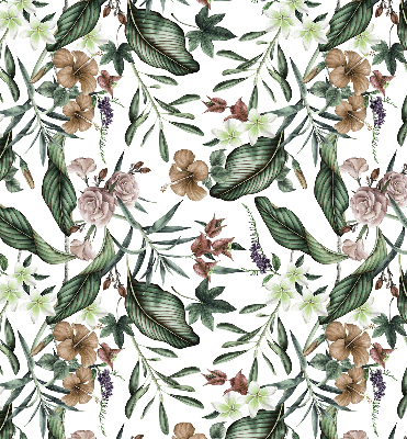 Blackout roller blind for window Exotic nature