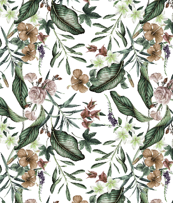 Blackout roller blind for window Exotic nature