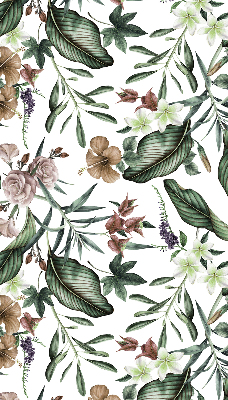 Blackout roller blind for window Exotic nature