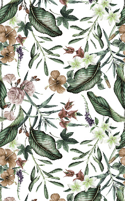 Blackout roller blind for window Exotic nature