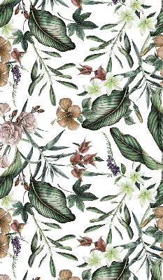 Blackout roller blind for window Exotic nature