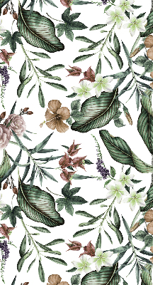 Blackout roller blind for window Exotic nature