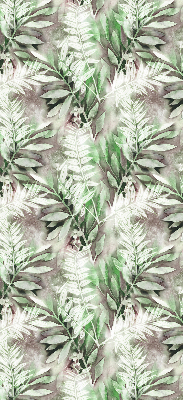 Fabric roller blind for window Shiny leaves