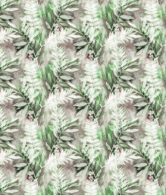 Fabric roller blind for window Shiny leaves