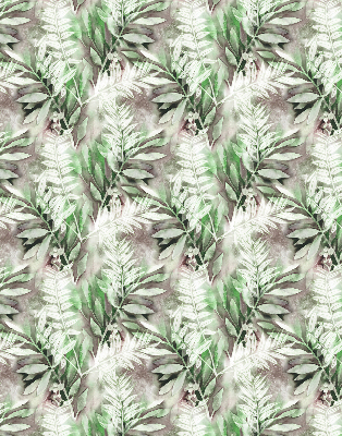 Fabric roller blind for window Shiny leaves