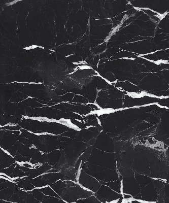 Blackout roller blind Black marble