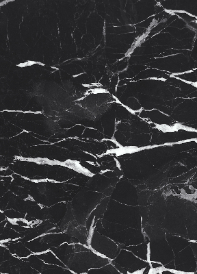 Blackout roller blind Black marble