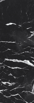 Blackout roller blind Black marble