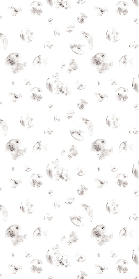 Blackout roller blind planets print
